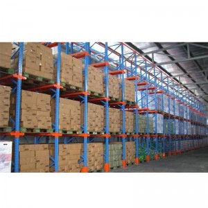 Проехать через стеллажную систему